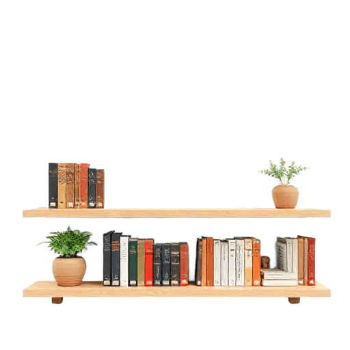 bookshelves
