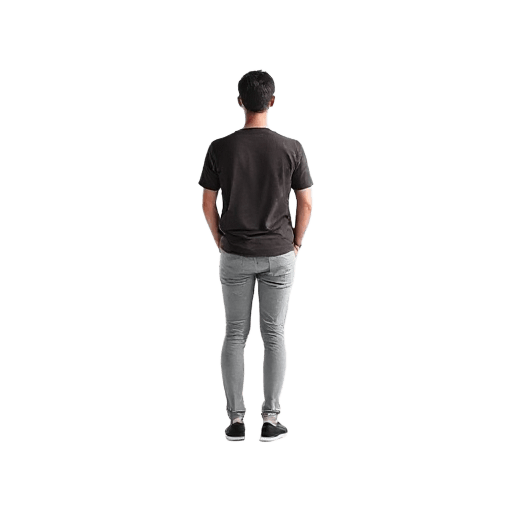 standing up