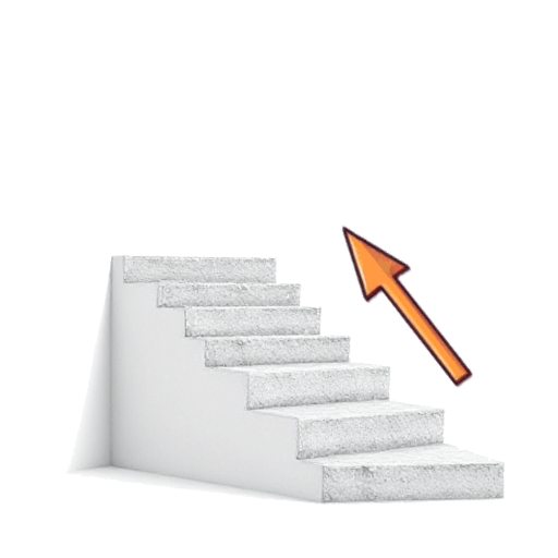 upstairs