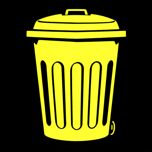 rubbish bin