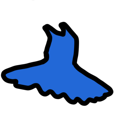 tutu (blue)