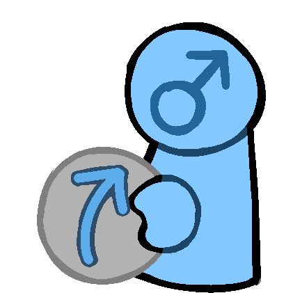 his