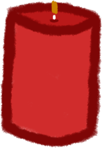 red candle