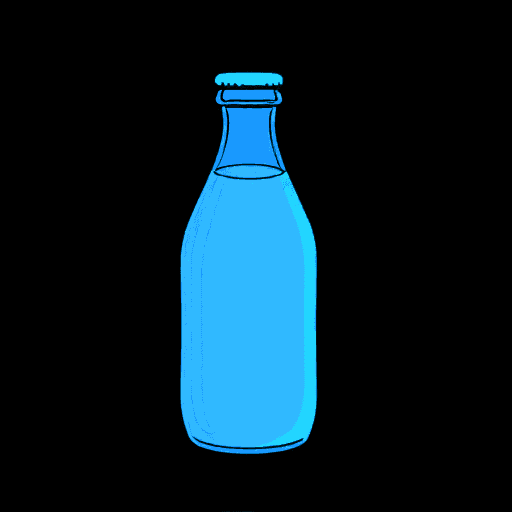 bottle of milk