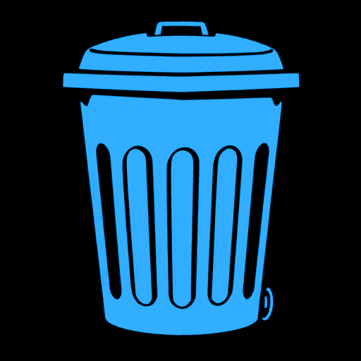 rubbish bin