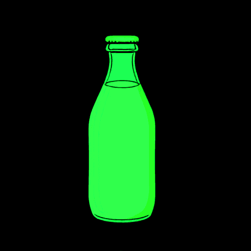 bottle of milk
