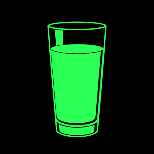 glass of water