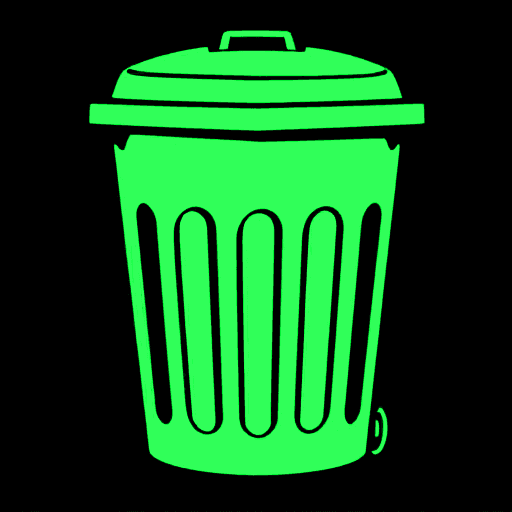 rubbish bin