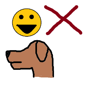 my dog is not friendly