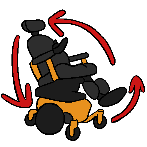 tilt in space (powerchair)