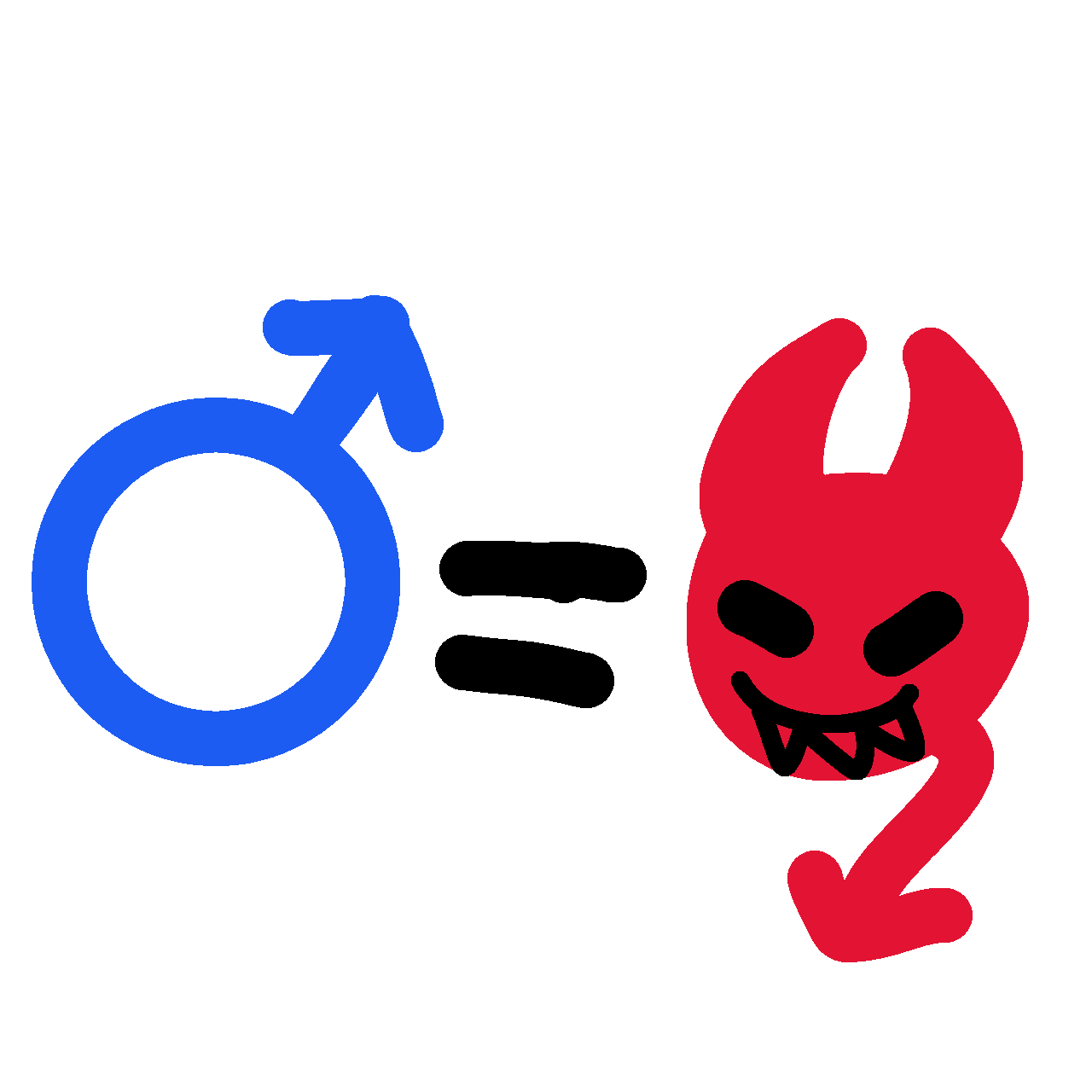 men are evil