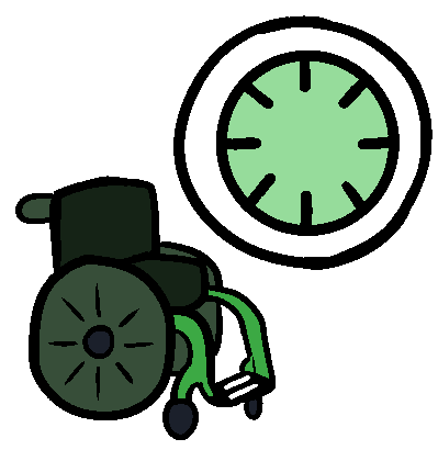 full-time wheelchair user