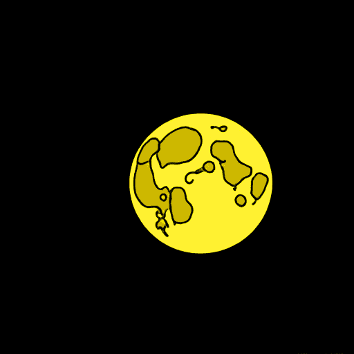 the moon
