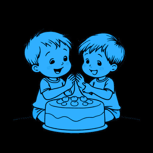 children playing pat a cake