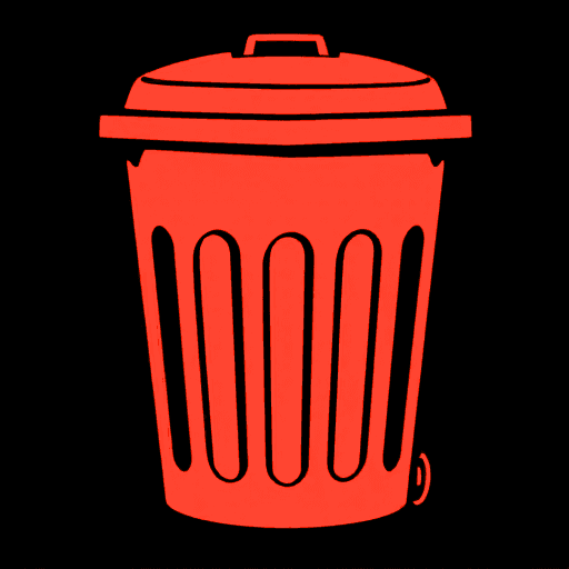 rubbish bin