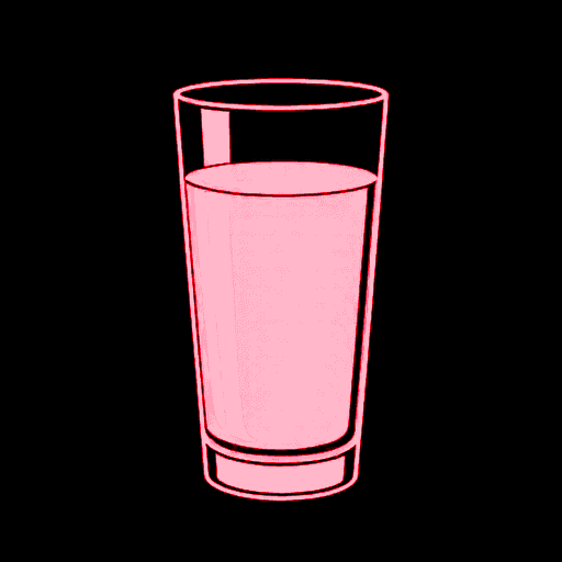 glass of water