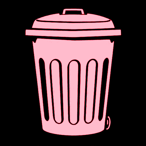 rubbish bin