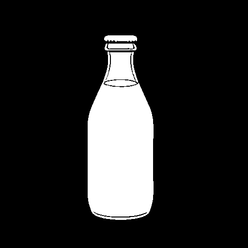 bottle of milk