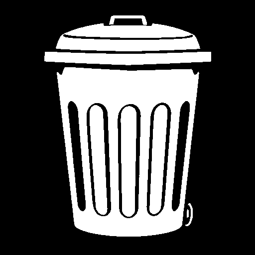 rubbish bin
