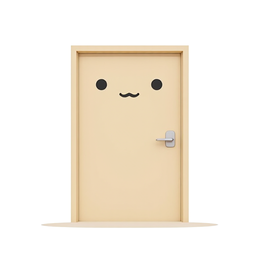 closed door