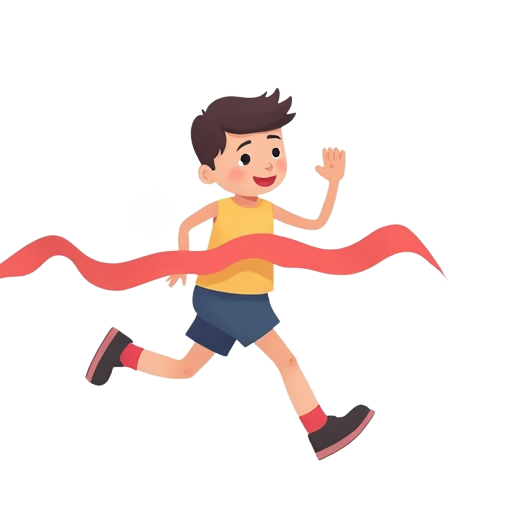 crossing the finishing line