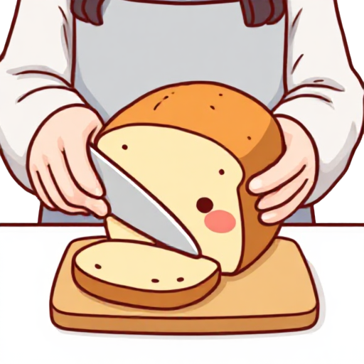 cut bread