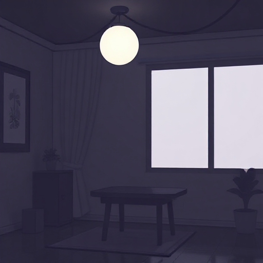 dark room