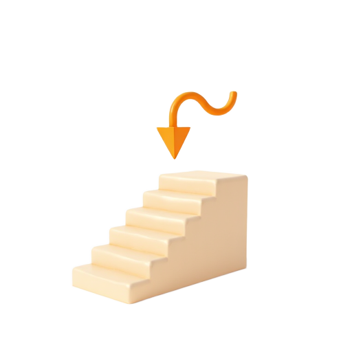 downstairs