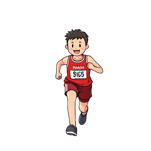 finishing a race