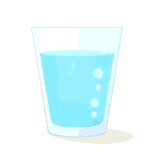 glass of water