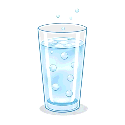 glass of water