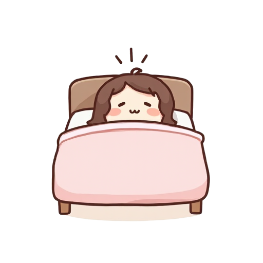 in bed