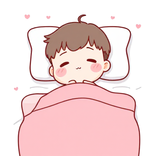 in bed