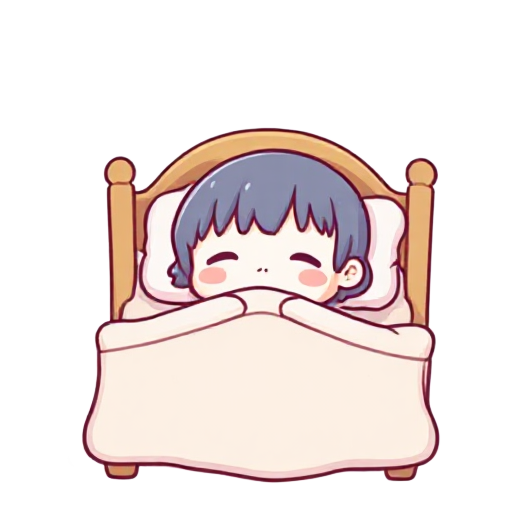 in bed