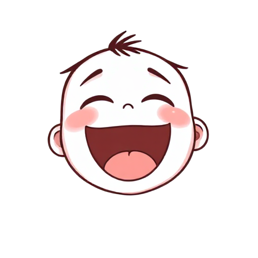 laughing