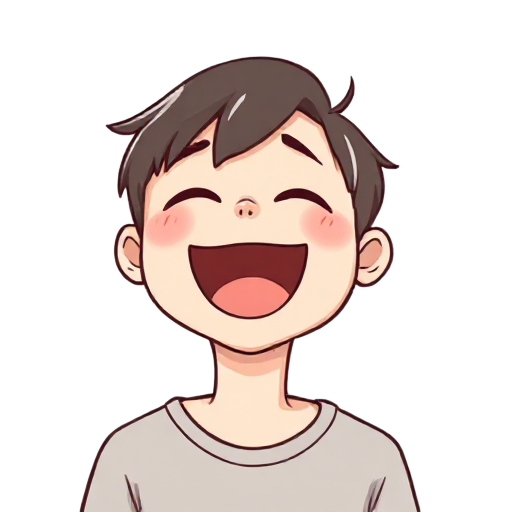 laughing