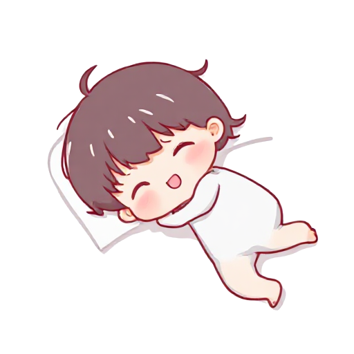 lying down