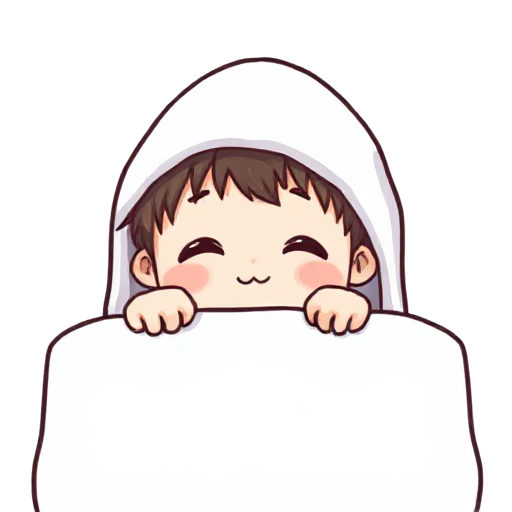 peeking out