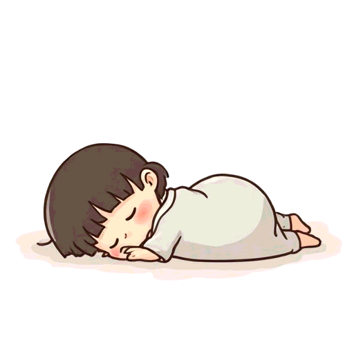 taking a nap