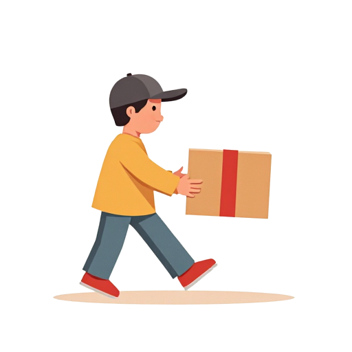 returning a parcel