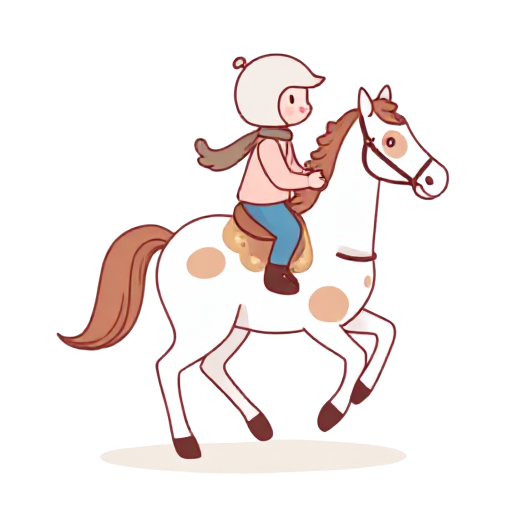 riding horse