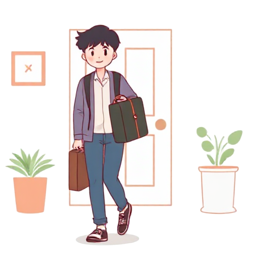 returning home