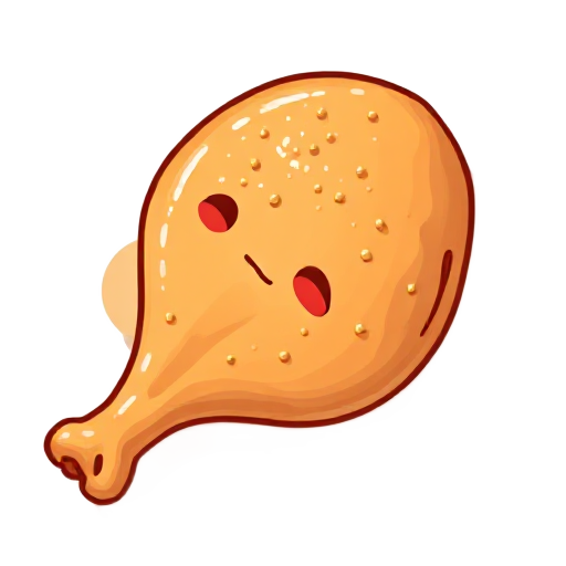roast chicken leg