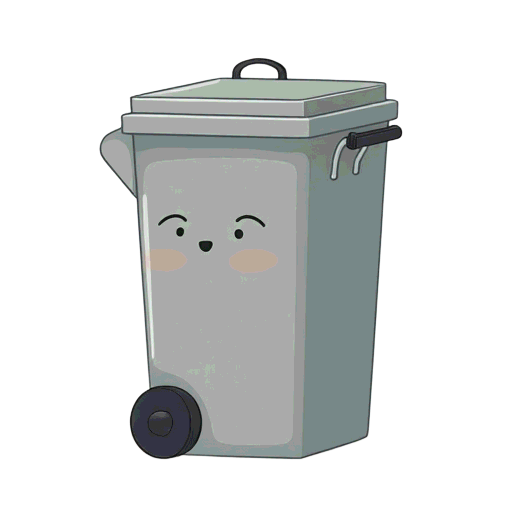 rubbish bin