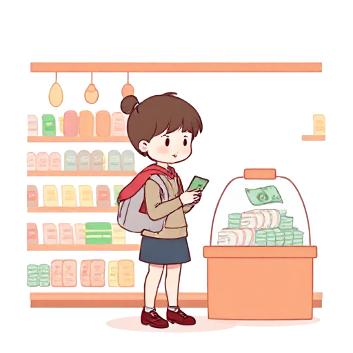 spending money