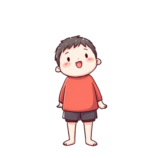 standing up