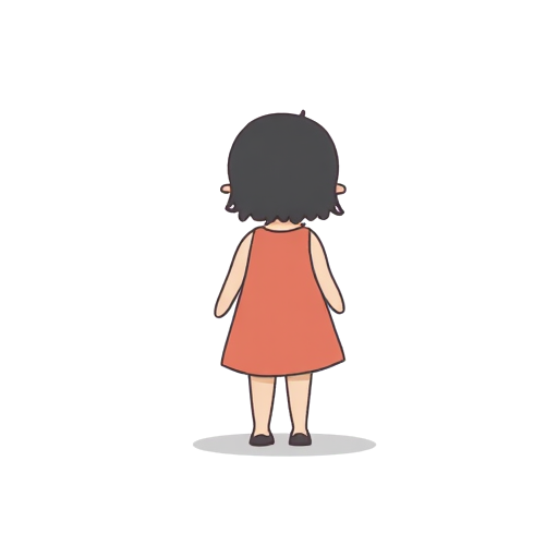 turning away