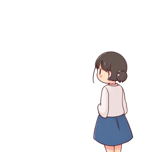 turning away
