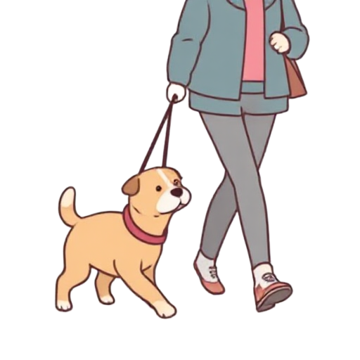walking a dog