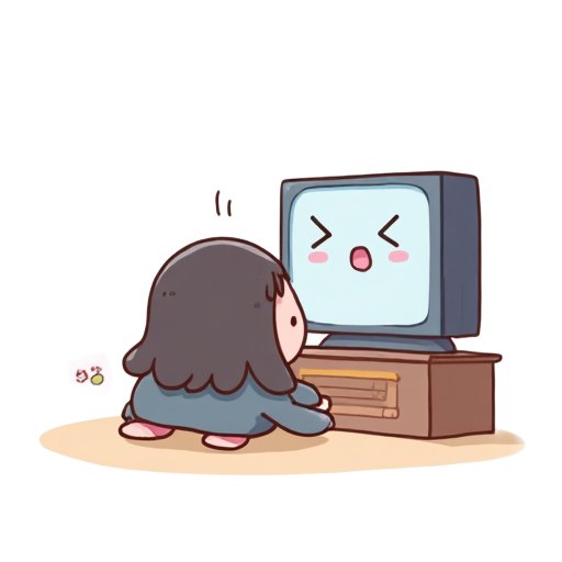 watching TV